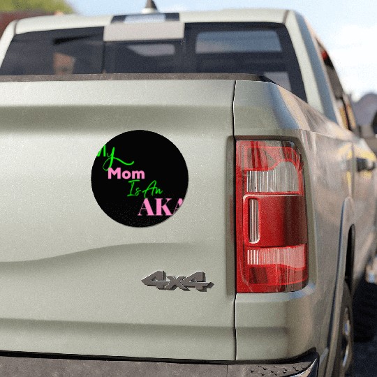 AKA Mom My Mom Is An AKA Black Car Magnets