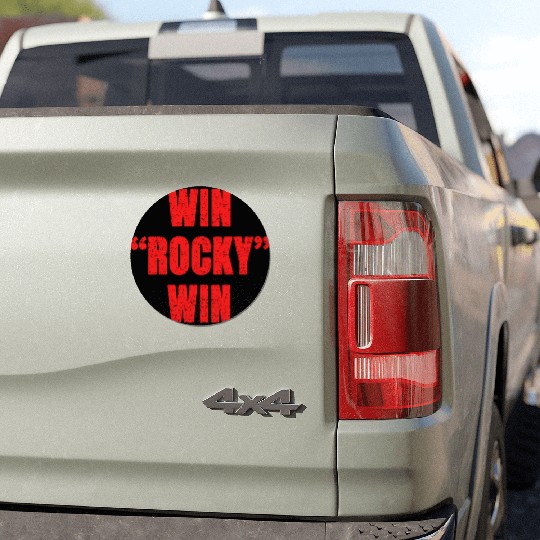 win rocky win Car Magnets inspired boxing Car Magnets