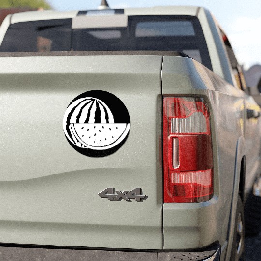 A Sweet Watermelon Car Magnets