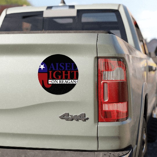 Raised Right On Reagan 80'S Nostalgia Car Magnets