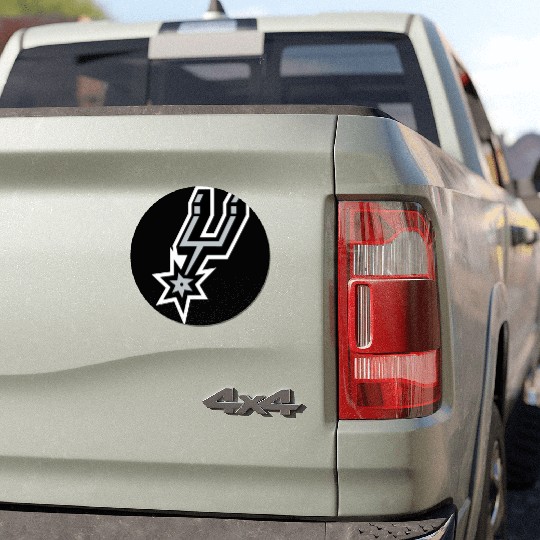 San Antonio Spurs Logo Car Magnets