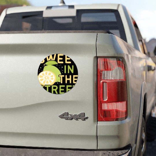 Lemon Juice Sweet In The Street Lemonade Stand Car Magnets