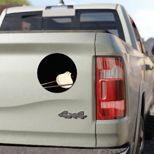 Dumpling Asian Food Chinese Food Fan Car Magnets