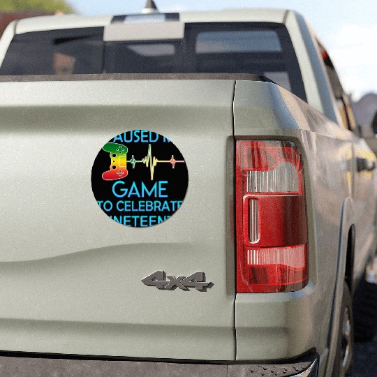 I paused my game to celebrate juneteenth - Classic Car Magnets