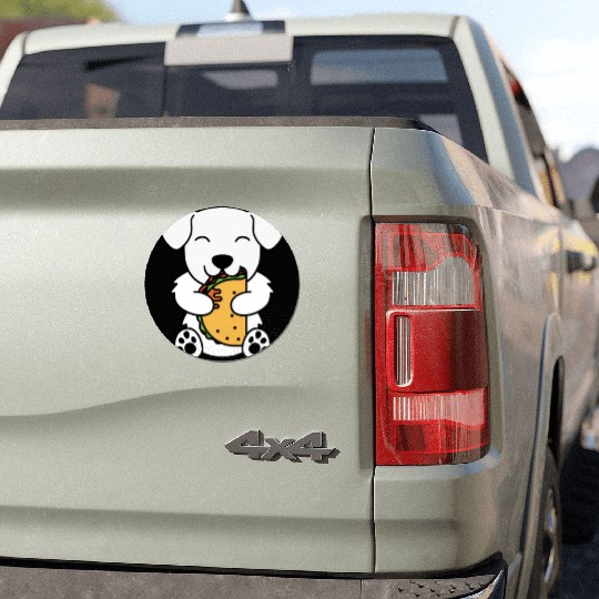 Great Pyrenees Taco Lover Car Magnets