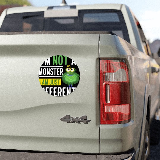 Evil Baby Little Sister Sister Car Magnets
