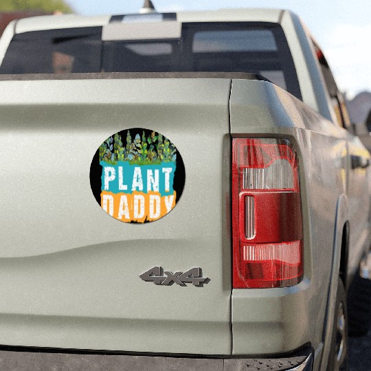Fathers Day Gardener Plant Daddy Car Magnets