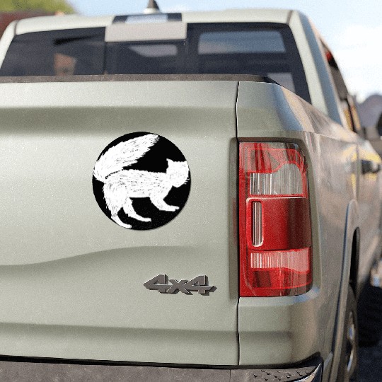 Squirrel Fox Animal lover Car Magnets