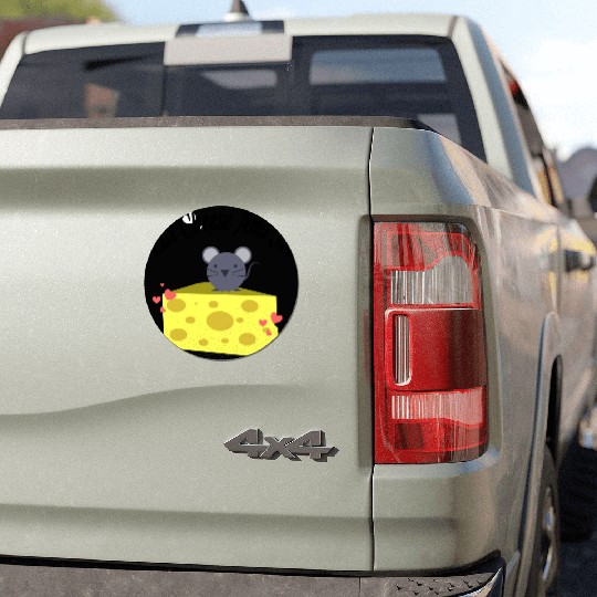 Eat cheese and sin, Best Street art! Classic Car Magnets