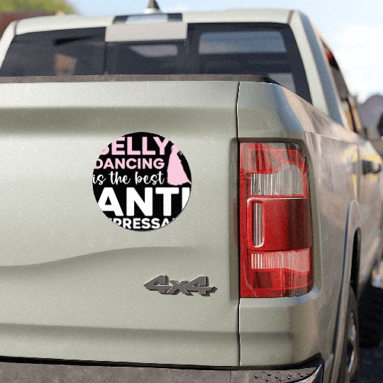 Belly Dancing Is The Best Antidepressant Shimmy Car Magnets