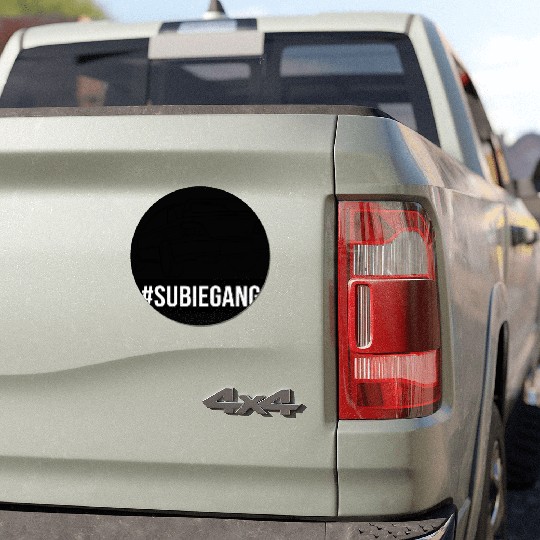 Subie Gang Impreza jdm lover classic japanese car Car Magnets