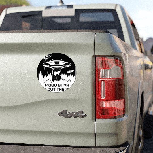 Alien Gift Extraterrestrial UFO AREA 51 Sci-fi Car Magnets