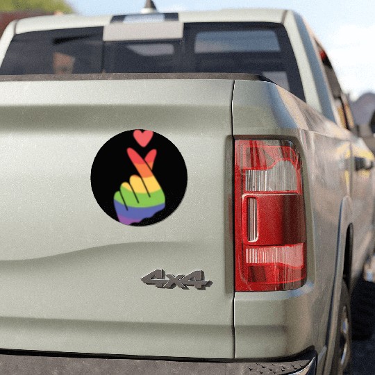 Lgbtq Gay Pride Month Rainbow Love Is Love Car Magnets