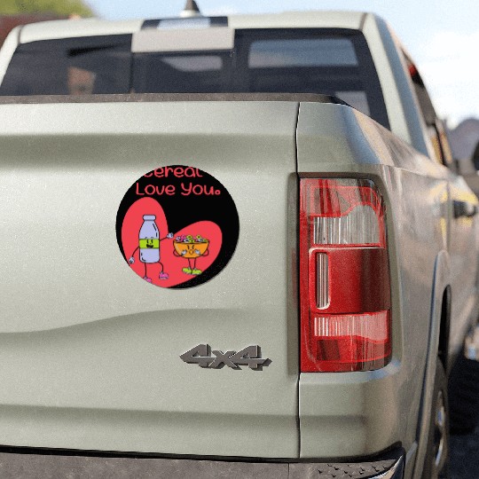 I Cereal-sy Love You Car Magnets