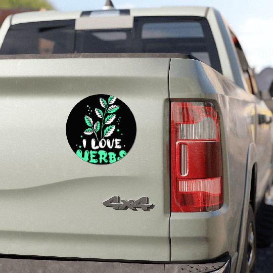 I Love Herbs Herbalism Herbalist Herb Gardening Car Magnets