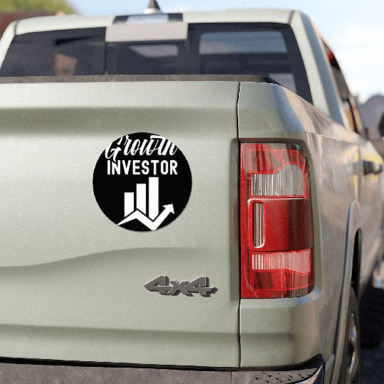 Growth Investor Shareholder Invest Investing Car Magnets