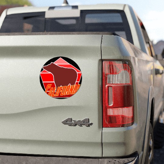 California Bear Flag Car Magnets