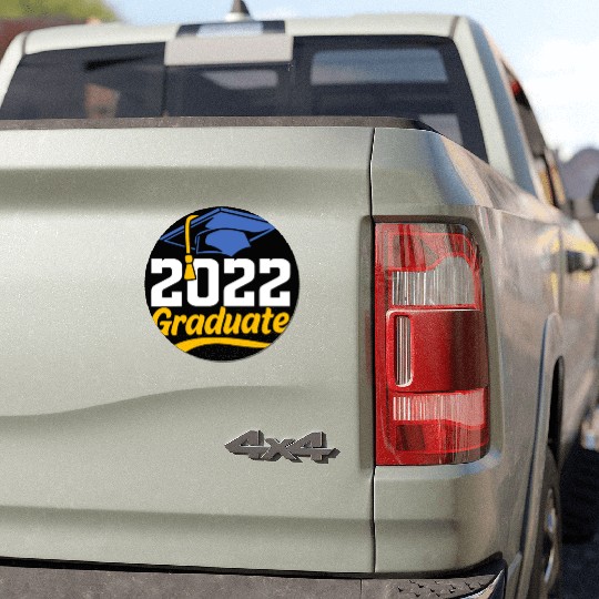 Senior High School 2022 Graduate Car Magnets