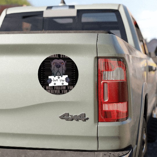 Funny Cane Corso Dog Italian Mastiff Lover Gift Car Magnets