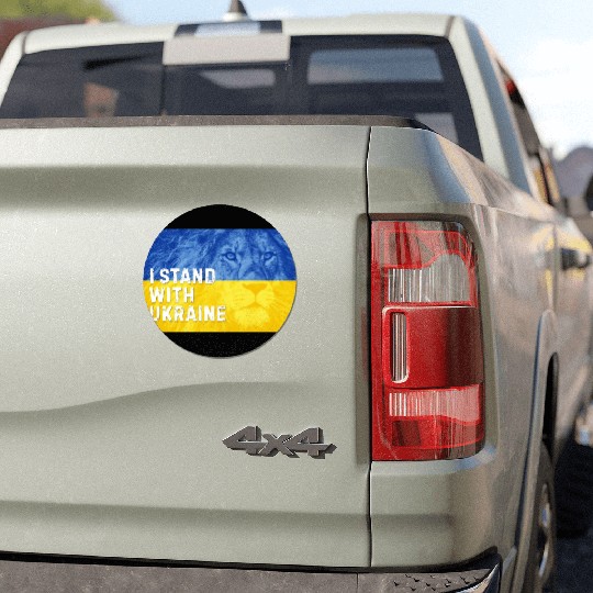 Ukraine Independence Day. I Stand with Ukraine Car Magnets