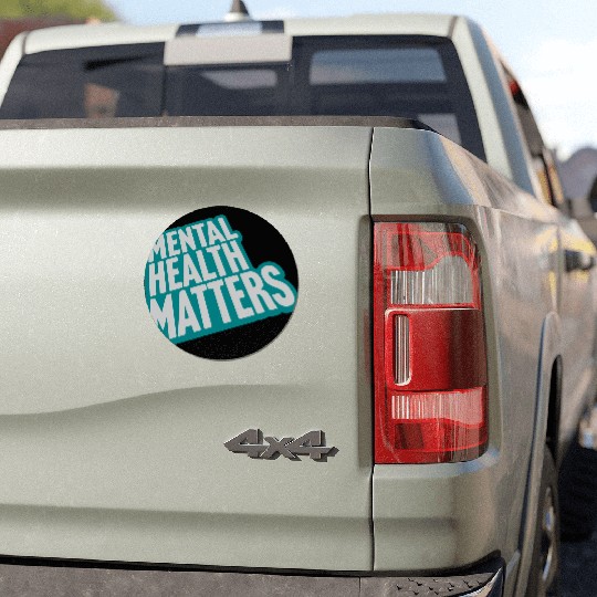 mental health matters quote Car Magnets