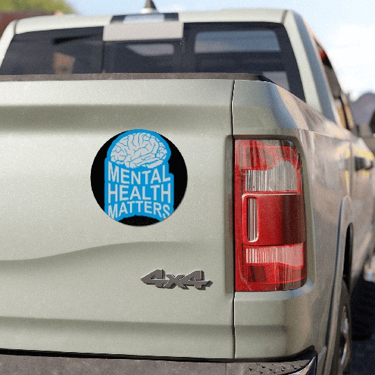 mental health matters quote Car Magnets