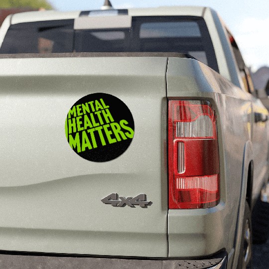 mental health matters quote Car Magnets