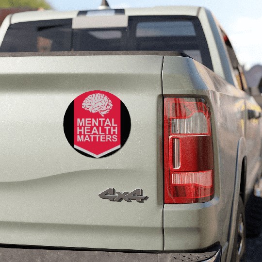 mental health matters quote Car Magnets