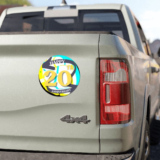 ANNIVERSARY 20 Car Magnets