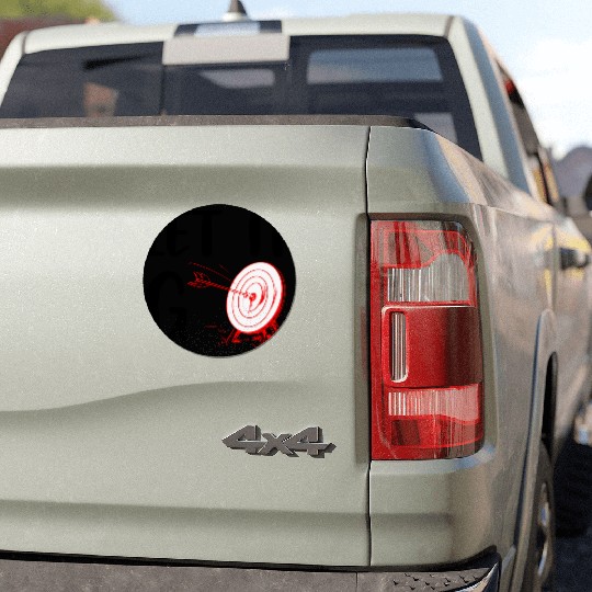 Archery Let The Arrow Fly Car Magnets