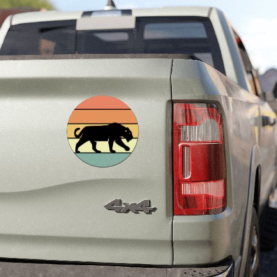 Black Panther Car Magnets