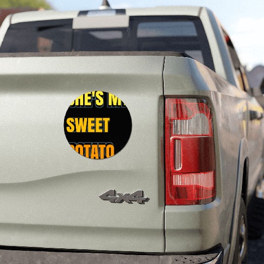 She's My Sweet Potato Car Magnets