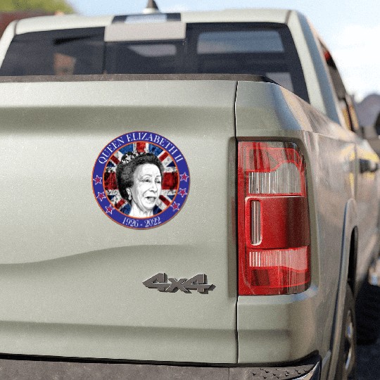 ''queen elizabeth Car Magnets rest in peace elizabeth sh