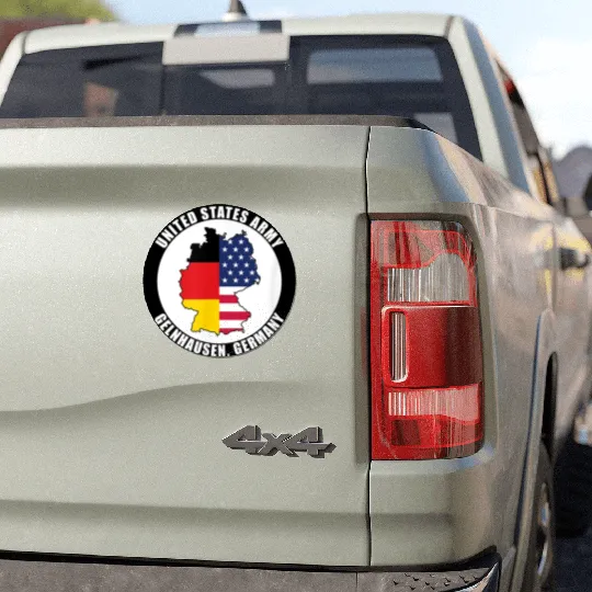 Germany United States Army Military Veteran Car Magnets