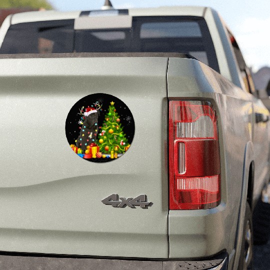 Cane Corso Christmas Dog Lover Xmas Santa Car Magnets