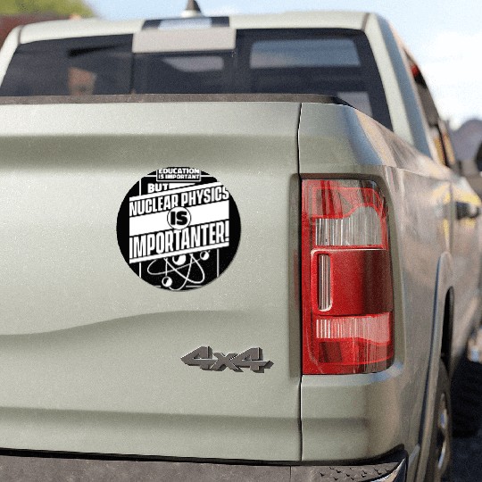 Physics Physicist Nuclear Physics Car Magnets