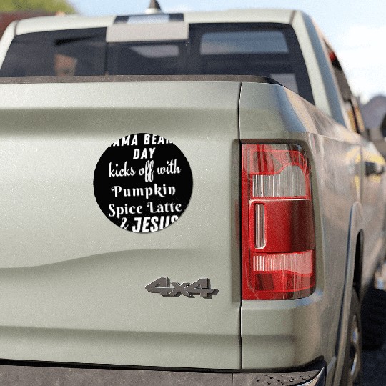 MAMA Bear's Day kicks off with Pumpkin Spice Latte Car Magnets