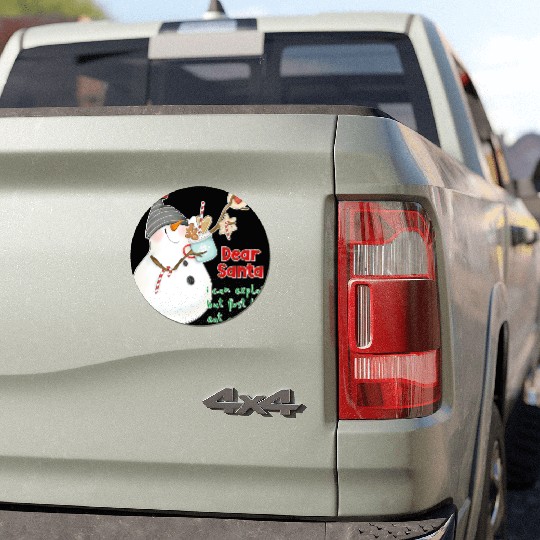 Dear Santa I can explain Car Magnets