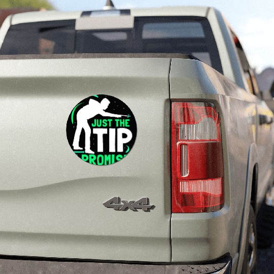 Just The Tip I Promise Billard Pool Billiard Car Magnets