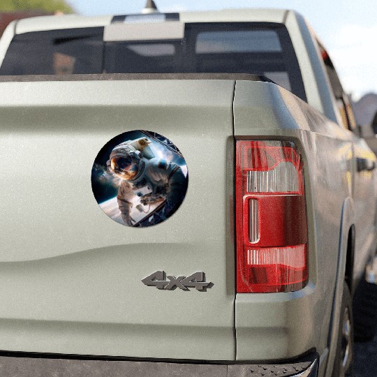 Astronaut Cosmonaut Sci-Fi character Car Magnets