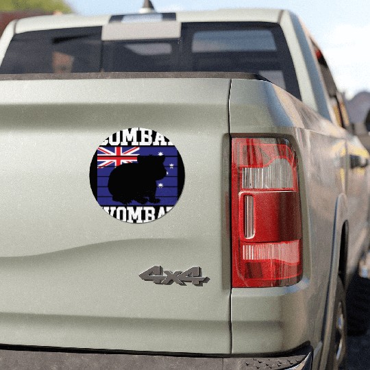 Combat Wombat For A Wombats Lover Car Magnets