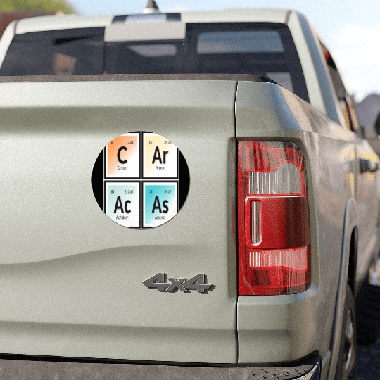 Caracas | Periodic Table of Elements Car Magnets