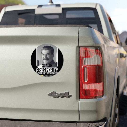 Prosperity Would Not Recommend Anti Communist Car Magnets