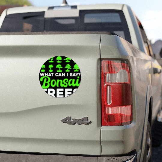 Bonsai Tree Owner Gift Bonsai Tree Gardening Car Magnets