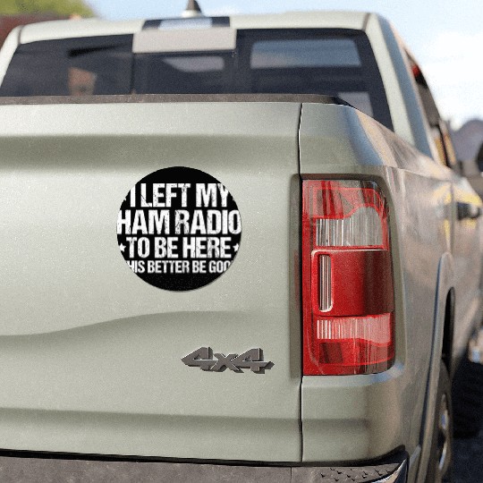 Radio Ham Amateur Radio Operator Ham Radio Car Magnets