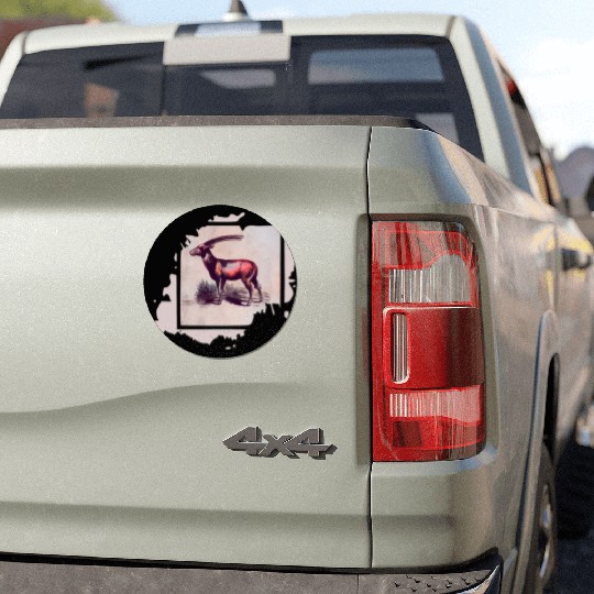 Antelope Painting Car Magnets