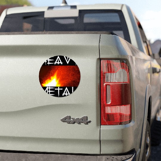 Heavy metal Car Magnets