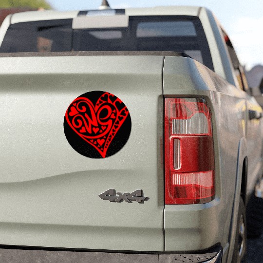 Galentines Day Red Heart We Valentines Day2 Car Magnets