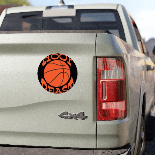 Hoop Beast / slam dunk - funny basketball saying Car Magnets