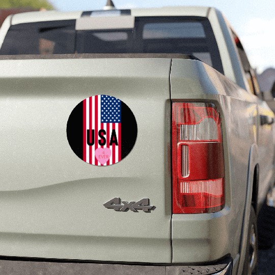 USA Stars and Stripes Car Magnets